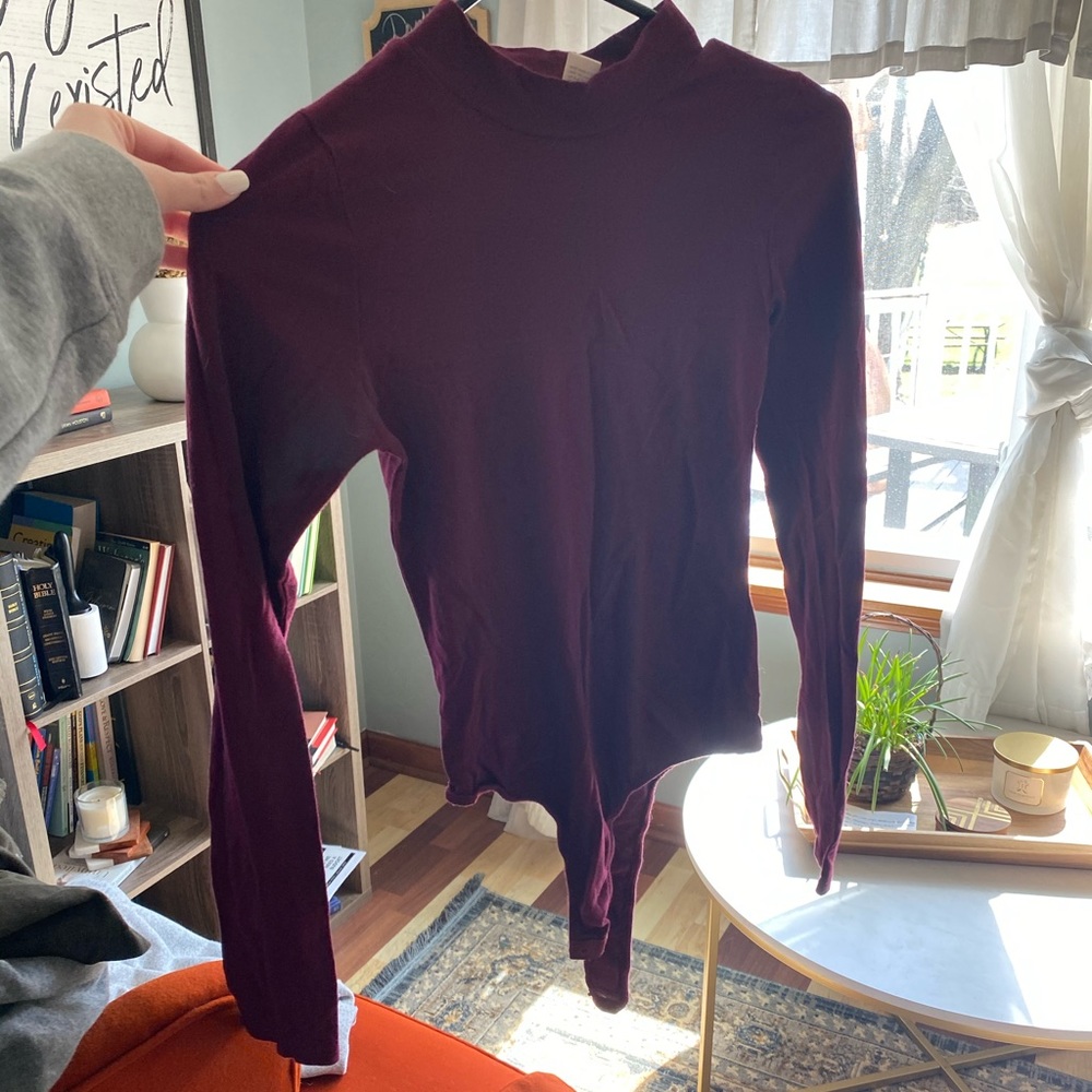 Long sleeve body suit